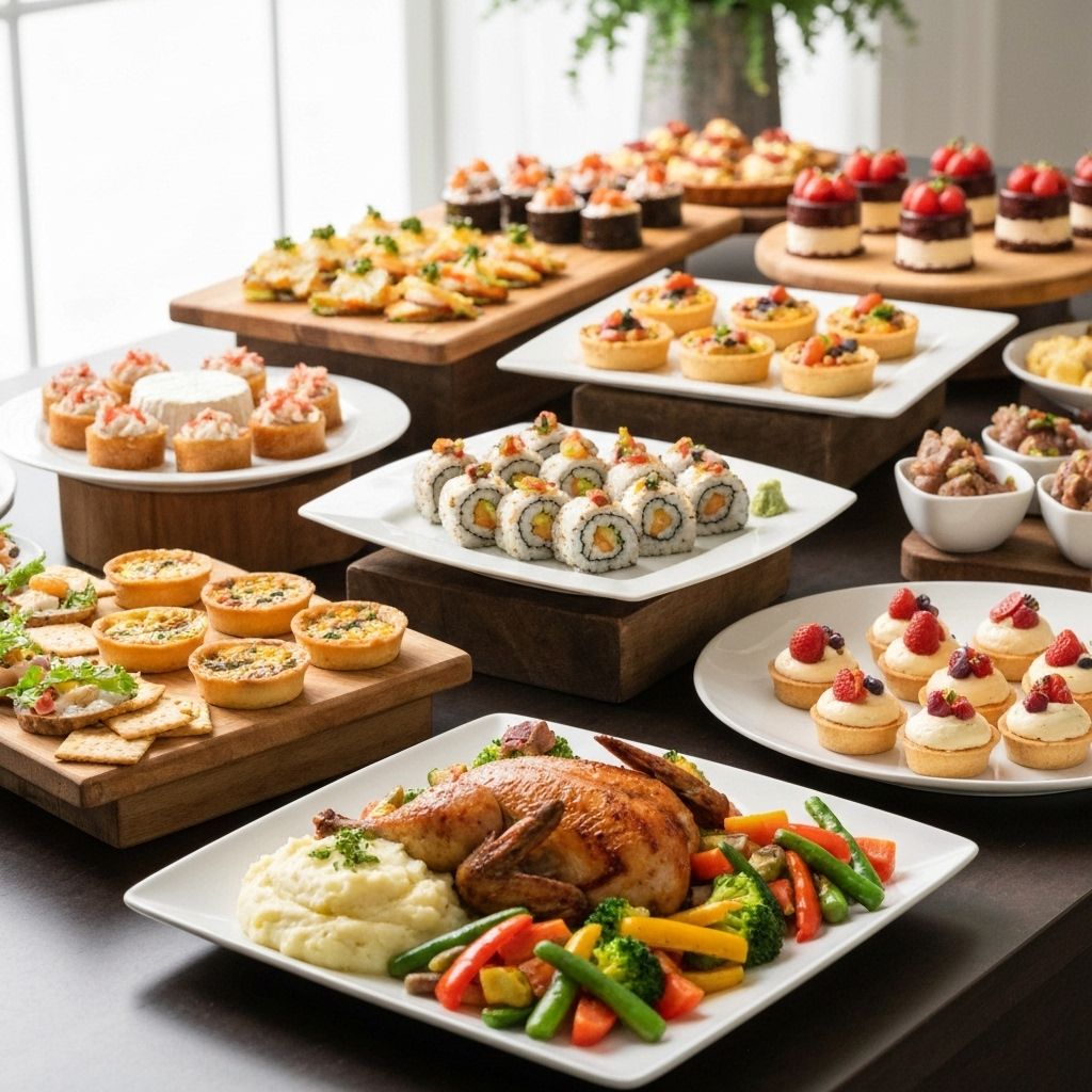 Catering Services - Premium food service